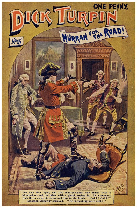 Dick Turpin (kolor lito) autorstwa Robert Prowse Jnr