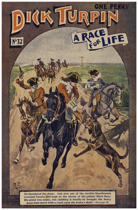 Dick Turpin (kolor lito) autorstwa Robert Prowse Jnr