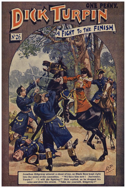 Dick Turpin (kolor lito) autorstwa Robert Prowse Jnr