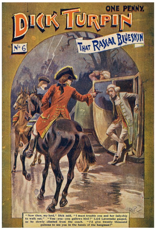 Dick Turpin (kolor lito) autorstwa Robert Prowse Jnr