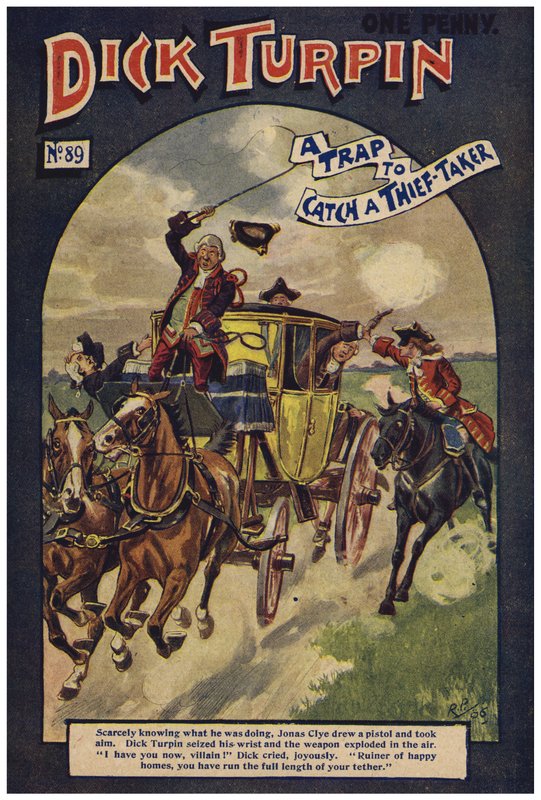 Dick Turpin (kolor lito) autorstwa Robert Prowse Jnr