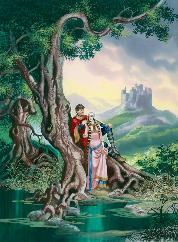 Tristan i Izolda autorstwa Ron Embleton