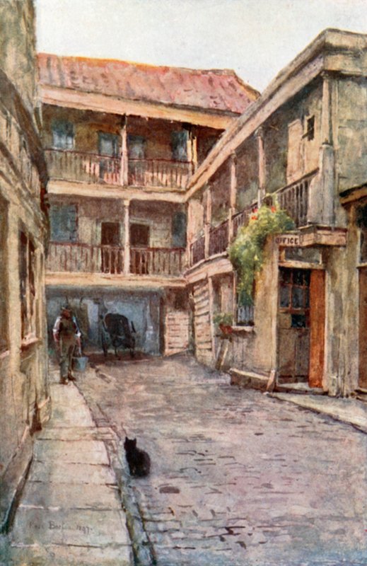 Bell Inn, Holborn autorstwa Rose Maynard Barton