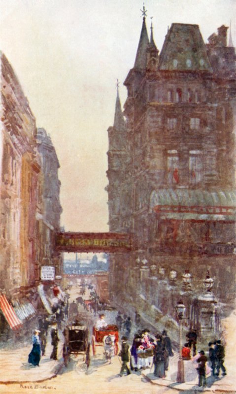 Villiers Street, Charing Cross autorstwa Rose Maynard Barton
