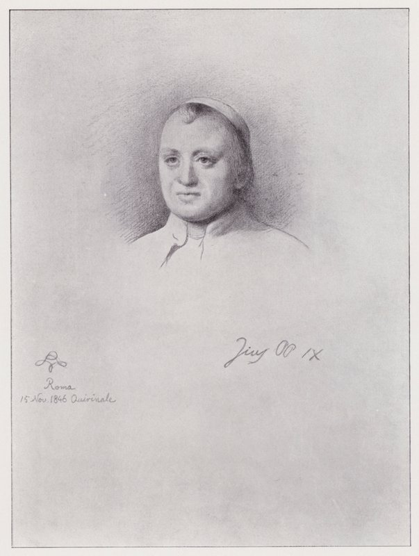 Papież Pius IX (lito) autorstwa Rudolf Lehmann