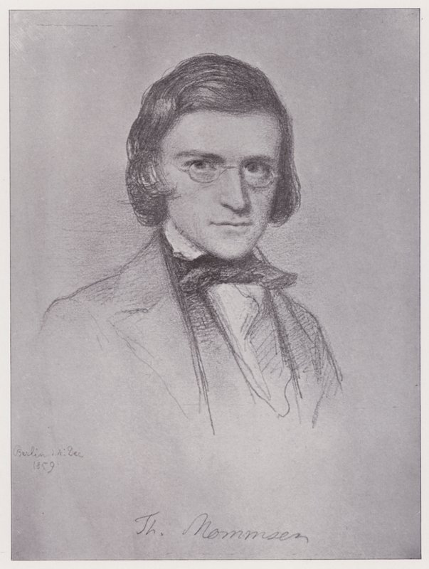 Teodor Mummsen (Lito) autorstwa Rudolf Lehmann
