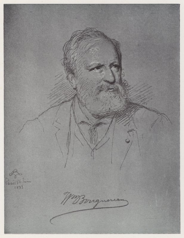 William Adolphe Bouguereau (lito) autorstwa Rudolf Lehmann