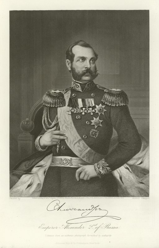 Cesarz Aleksander autorstwa Russian School