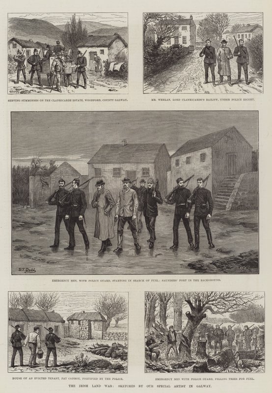 Irlandzka wojna lądowa autorstwa S.T. Dadd