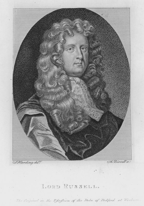 Lord Russell (grawerowanie) autorstwa S. (after) Harding