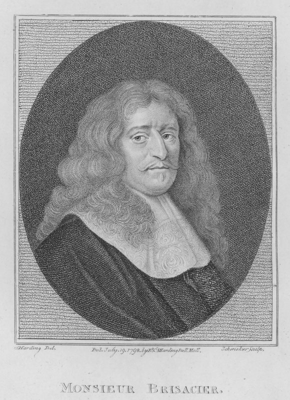 Pan Brisacier (grafika) autorstwa S. (after) Harding