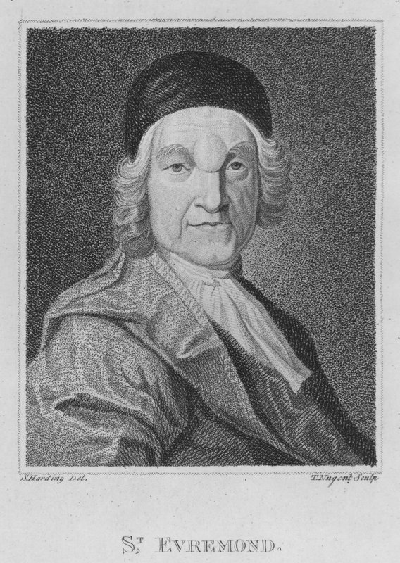 St Evremond (grawerowanie) autorstwa S. (after) Harding