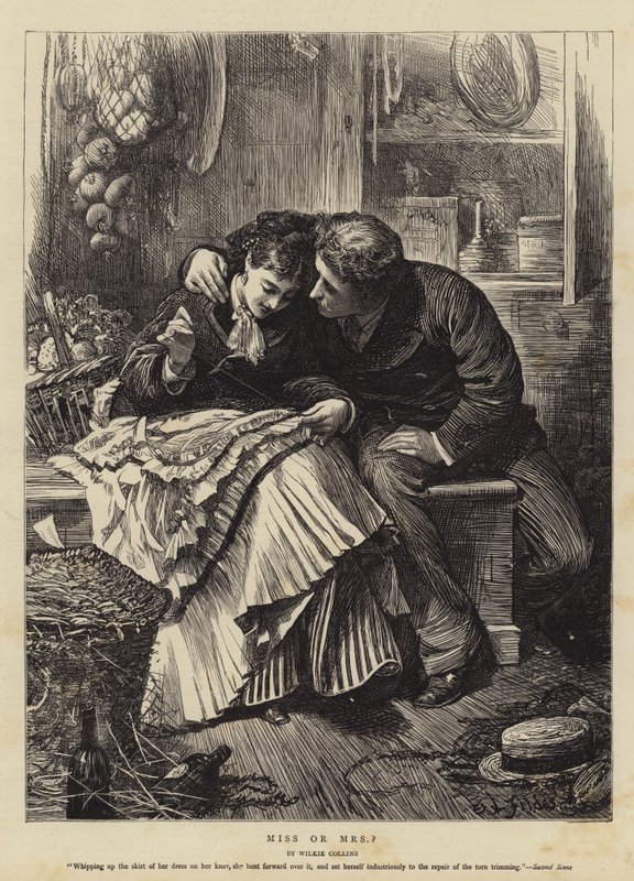 Pani lub Pani autorstwa Samuel Luke Fildes