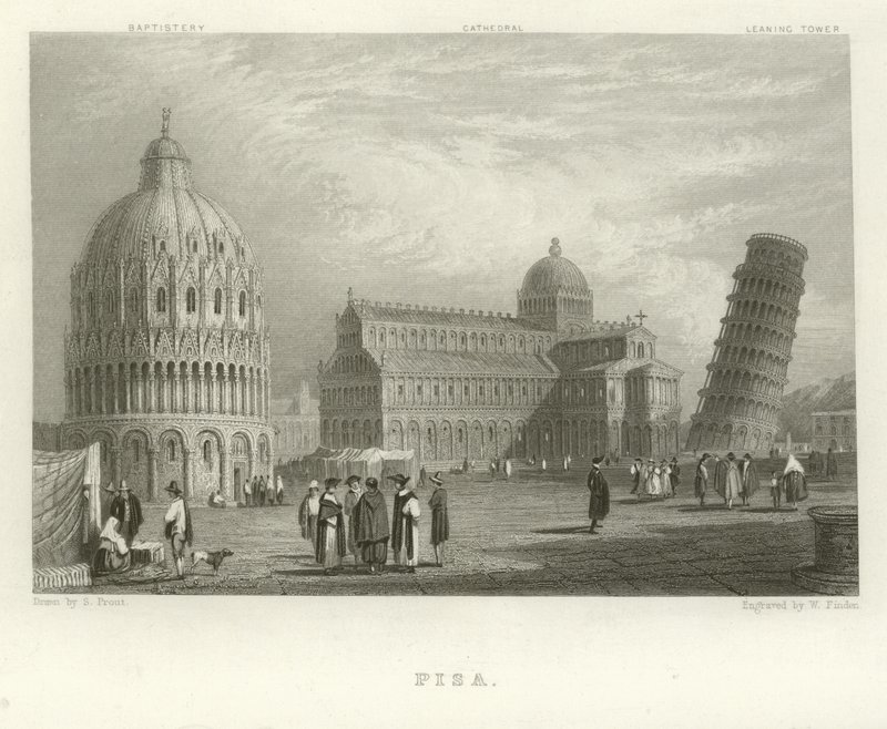 Piza autorstwa Samuel Prout