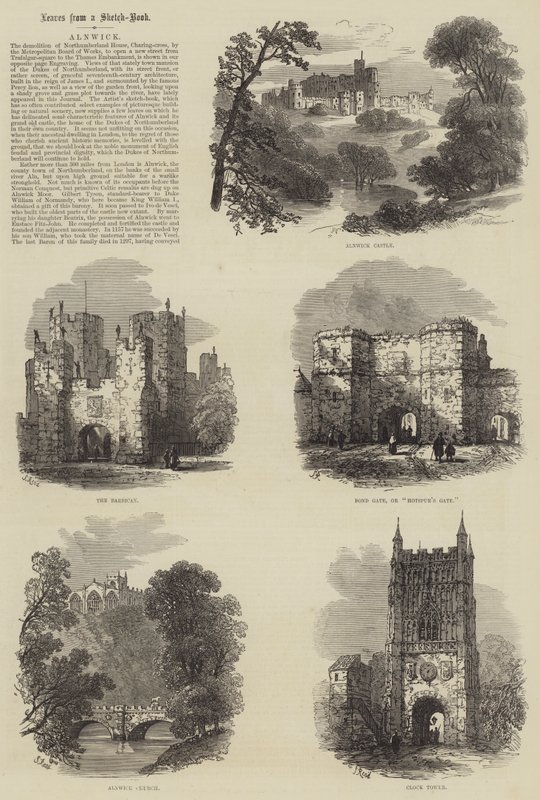 Alnwick autorstwa Samuel Read