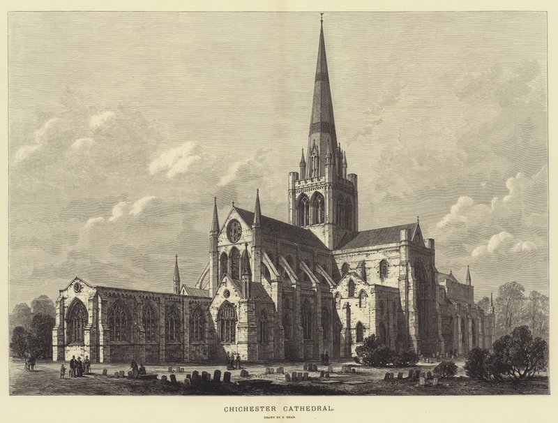 Katedra Chichester autorstwa Samuel Read