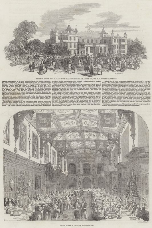 Uroczystości w Audley End autorstwa Samuel Read
