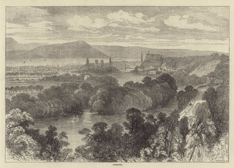 Inverness autorstwa Samuel Read