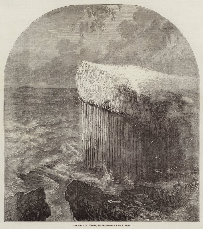 Jaskinia Fingala, Staffa autorstwa Samuel Read