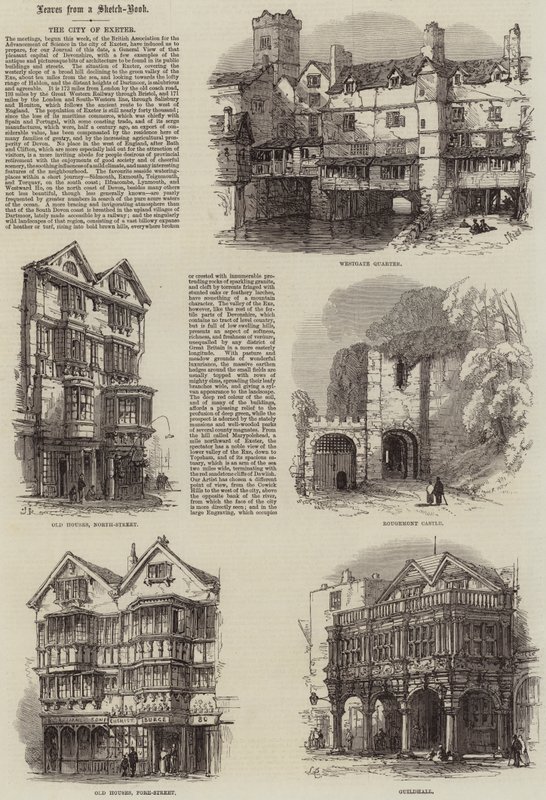 Miasto Exeter autorstwa Samuel Read