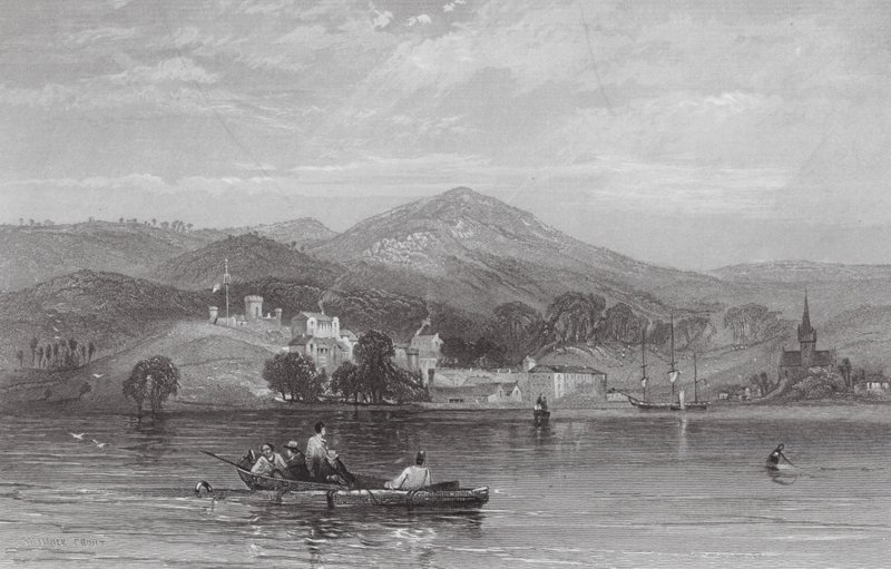 Australia: Port Arthur, Tasmania (rycina) autorstwa Samuel (after) Prout