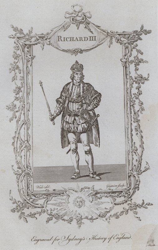 Ryszard III (grafika) autorstwa Samuel (after) Wale
