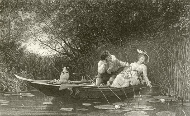Simpletonowie autorstwa Samuel Luke Fildes