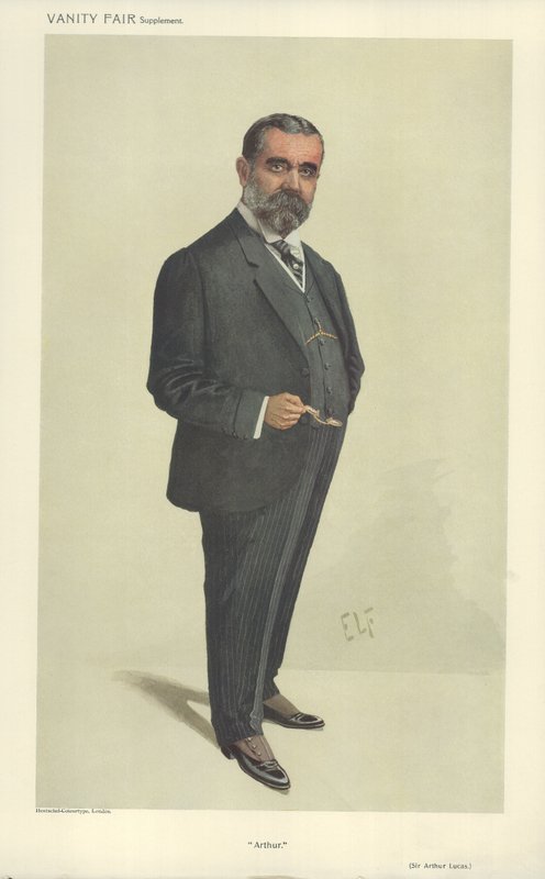 Sir Arthur Lucas autorstwa Samuel Luke Fildes