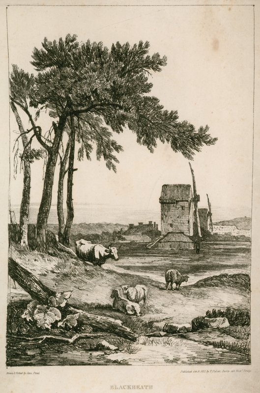 Blackheath, Londyn autorstwa Samuel Prout