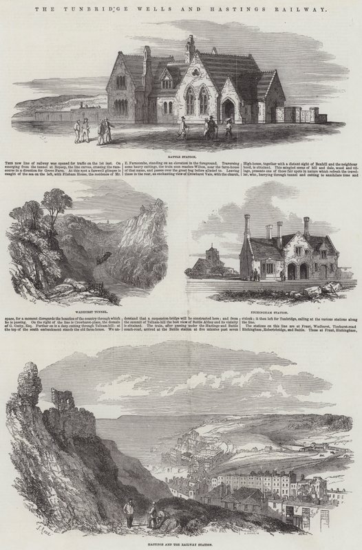 Kolej Tunbridge Wells i Hastings autorstwa Samuel Read