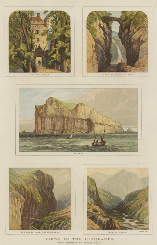 Widoki w Highlands autorstwa Samuel Read