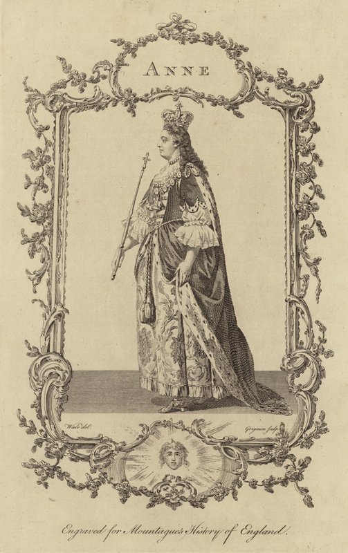 Królowa Anna autorstwa Samuel Wale