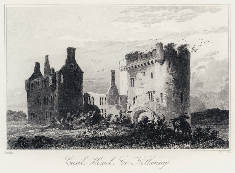 Zamek Howell, hrabstwo Kilkenny autorstwa Samuel after Austin