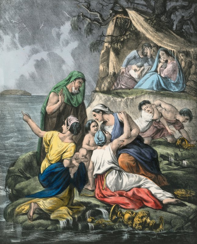 Powódź autorstwa Siegfried Detler Bendixen