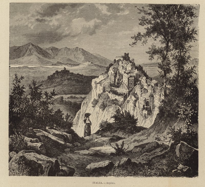 Włochy – Arpino autorstwa Spanish School