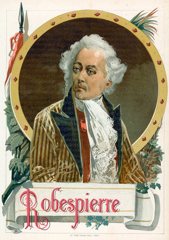 Maximilien Robespierre autorstwa Spanish School