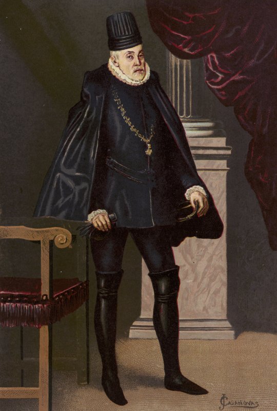 Filip II, król Hiszpanii autorstwa Spanish School
