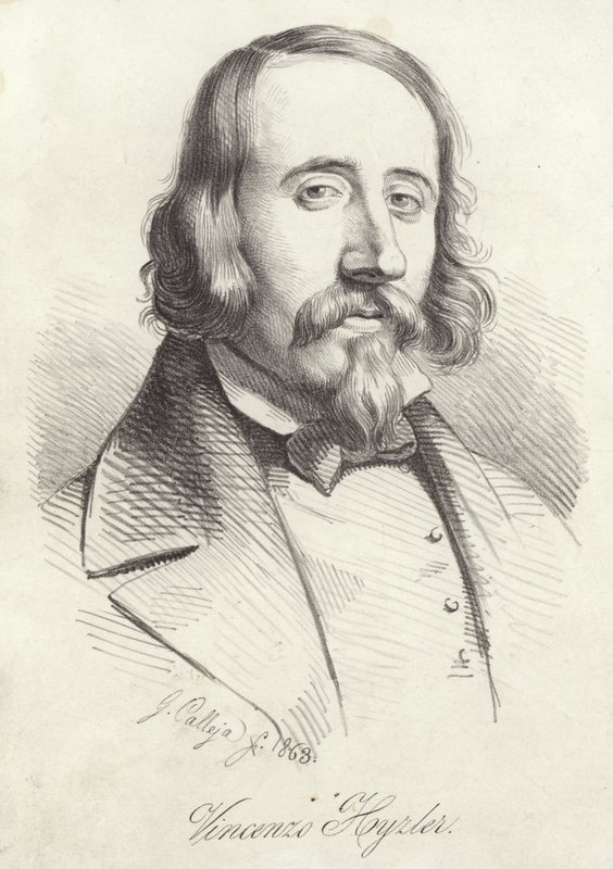 Vincenzo Hoyzler (rysunek) autorstwa Spanish School