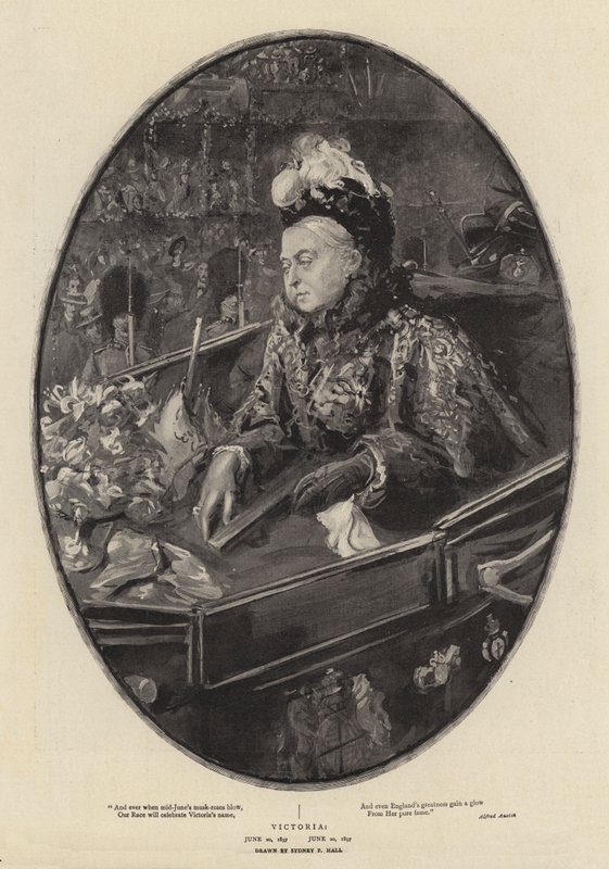 Wiktoria autorstwa Sydney Prior Hall