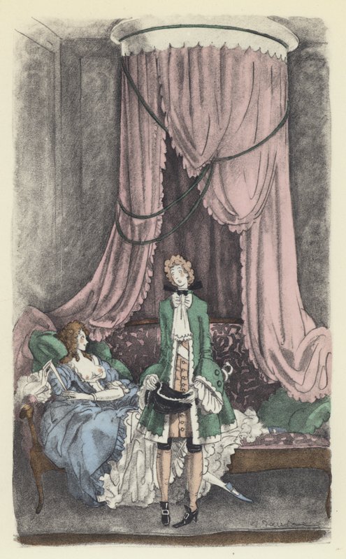 Ilustracja do Kandyda Woltera autorstwa Sylvain Sauvage