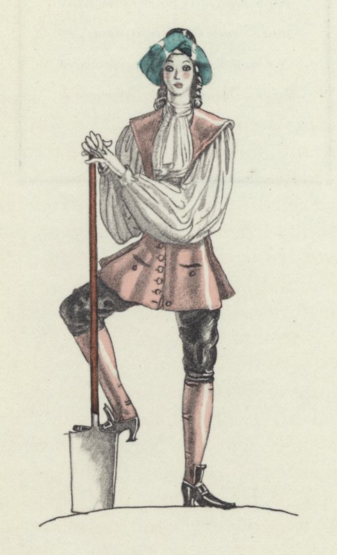Ilustracja do Kandyda Woltera autorstwa Sylvain Sauvage