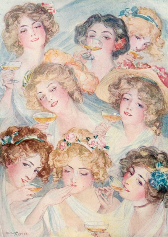 Wesoła wdowa: „Do widzenia” autorstwa Talbot Hughes