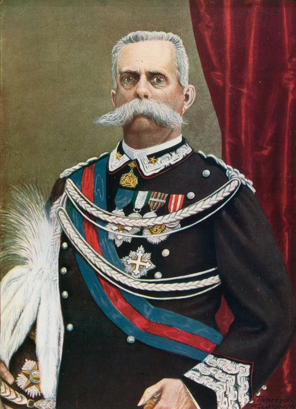 Umberto I, król Włoch autorstwa Tancredi Scarpelli