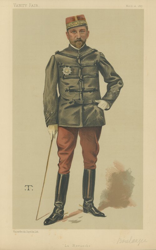 Generał Georges Boulanger autorstwa Theobald Chartran