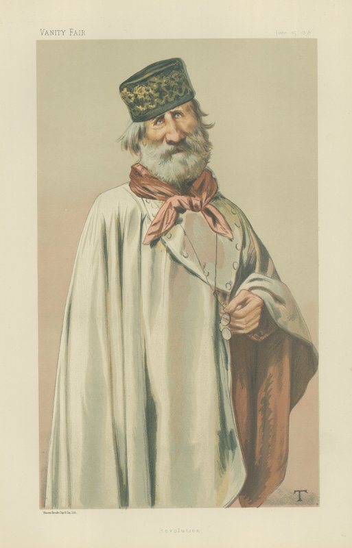 Generał Giuseppe Garibaldi autorstwa Theobald Chartran