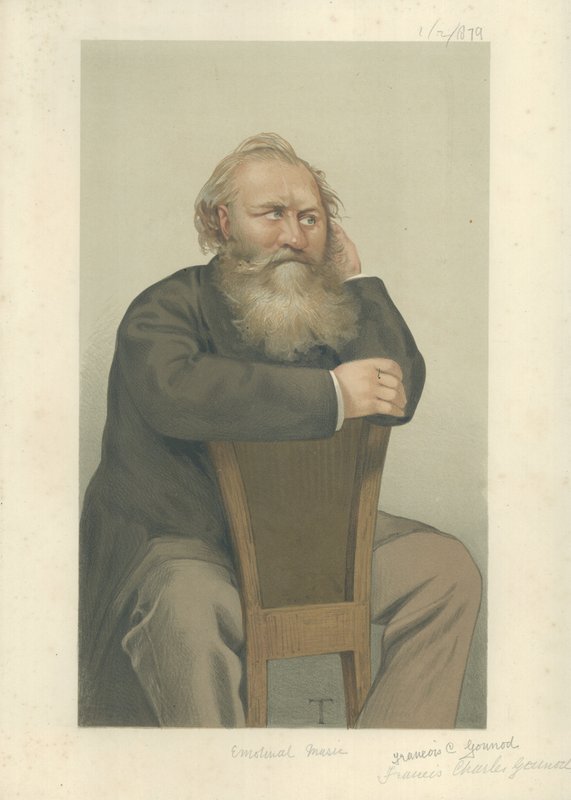 pan Francois Gounod autorstwa Theobald Chartran