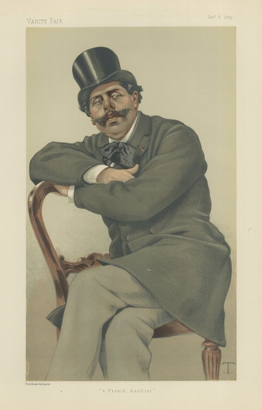 Paul Adolphe Marie Prosper Granier de Cassagnac autorstwa Theobald Chartran