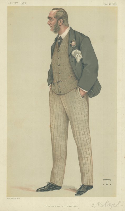 Honorowy Sir Augustus Berkeley Paget autorstwa Theobald Chartran