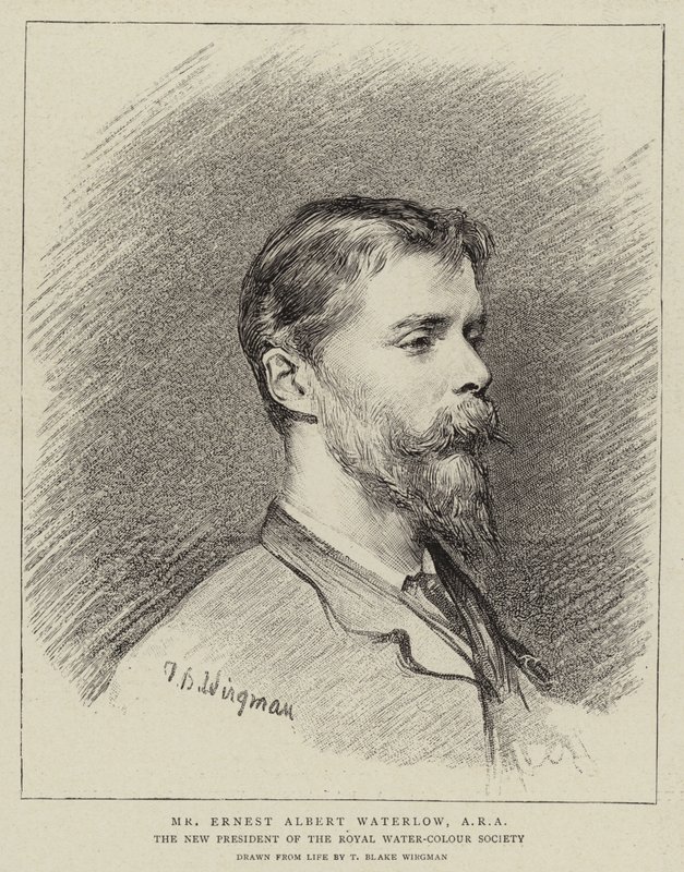 Pan Ernest Albert Waterlow, ARA autorstwa Theodore Blake Wirgman
