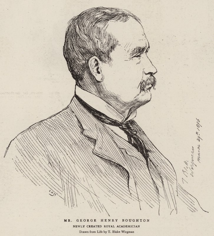 Pan George Henry Boughton autorstwa Theodore Blake Wirgman